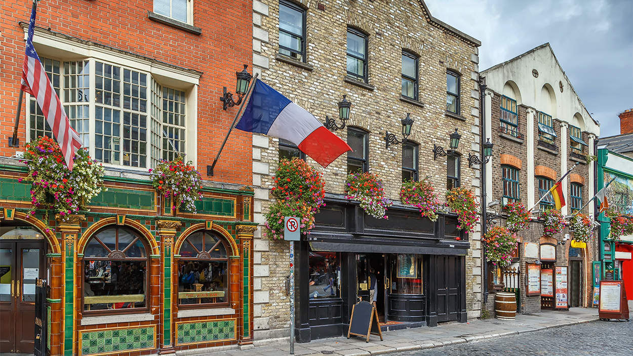 Dublin & irl�ndsk afton